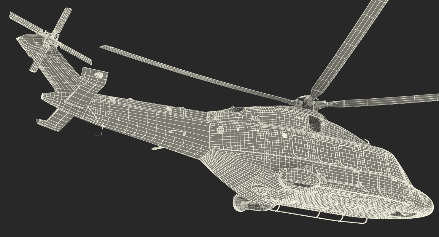 3D Agusta Westland AW189
