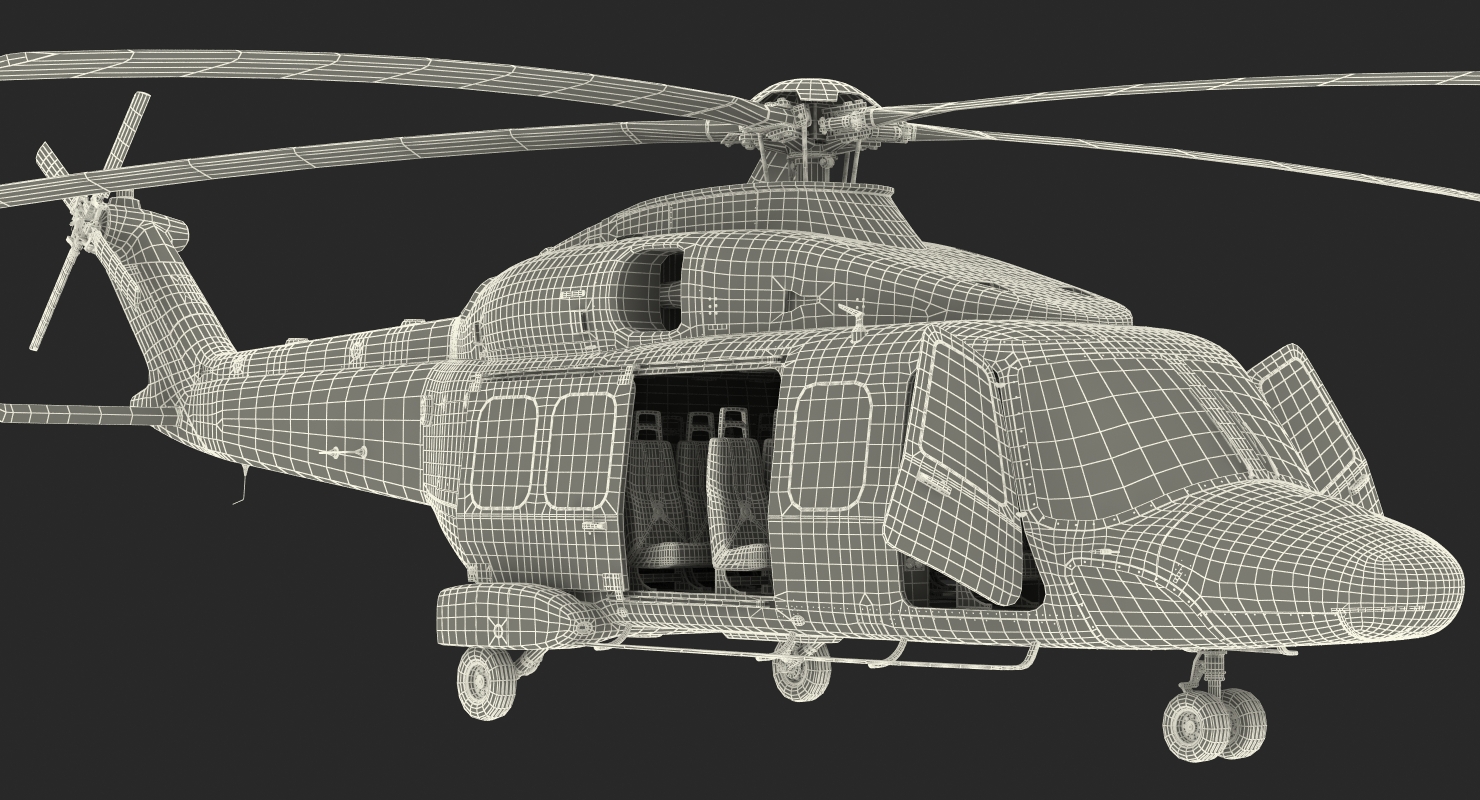 3D Agusta Westland AW189