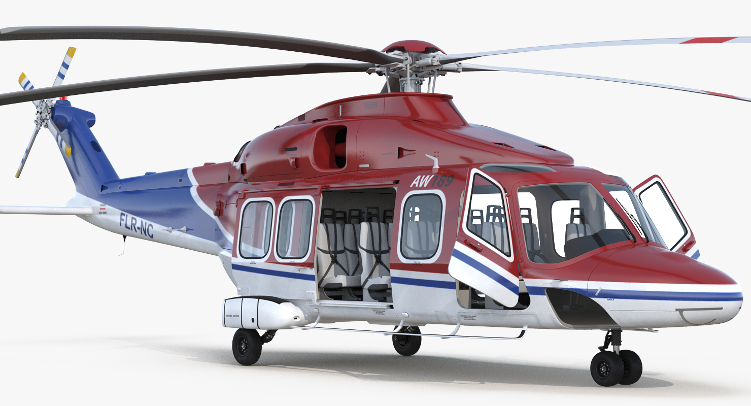3D Agusta Westland AW189