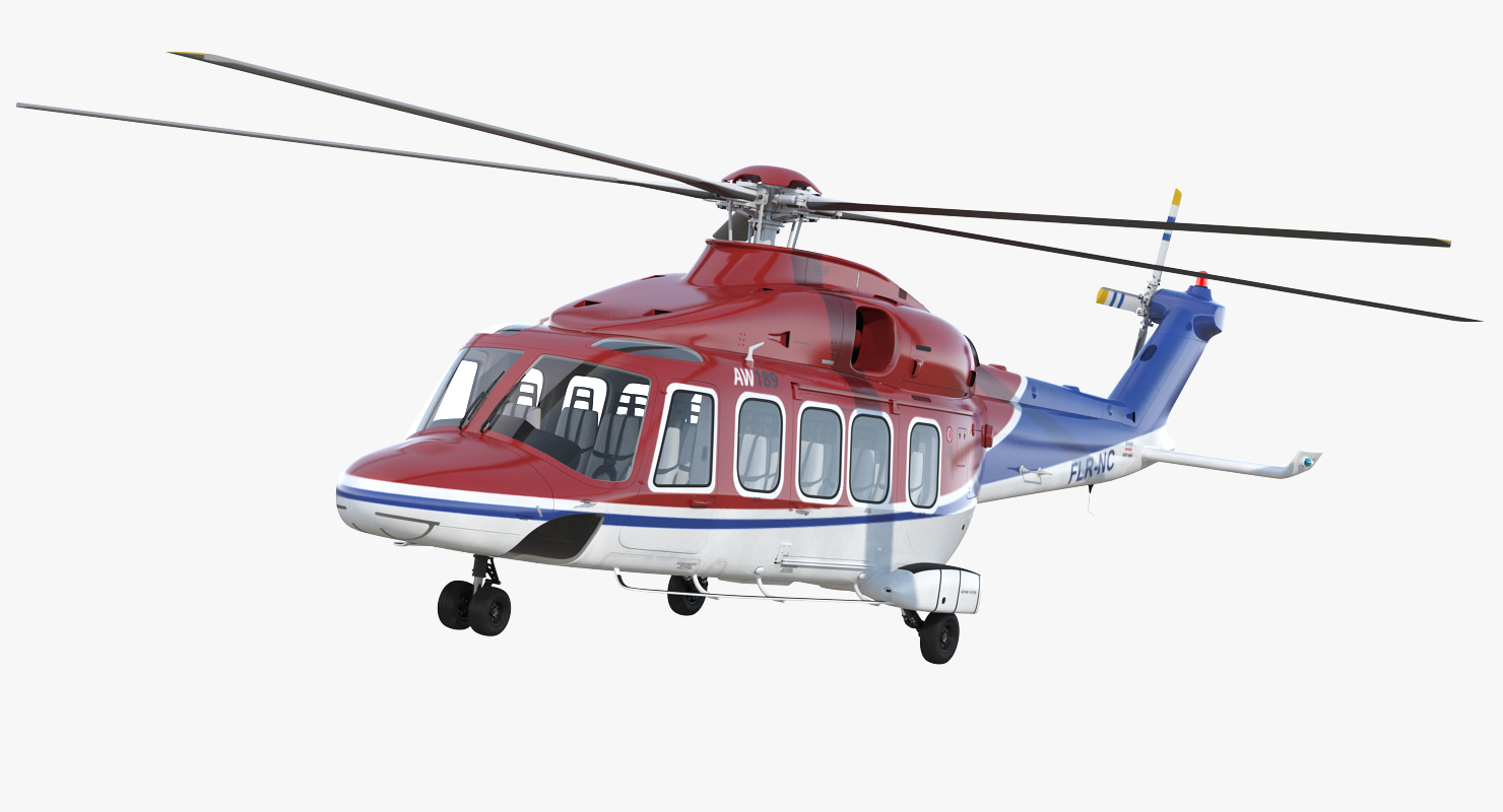 3D Agusta Westland AW189