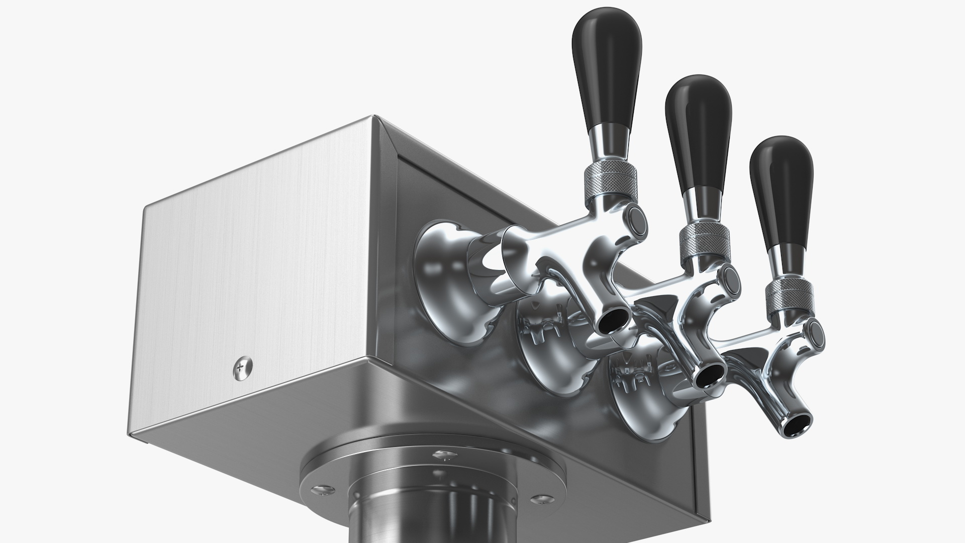 Triple Faucet Beer Tower 3D model