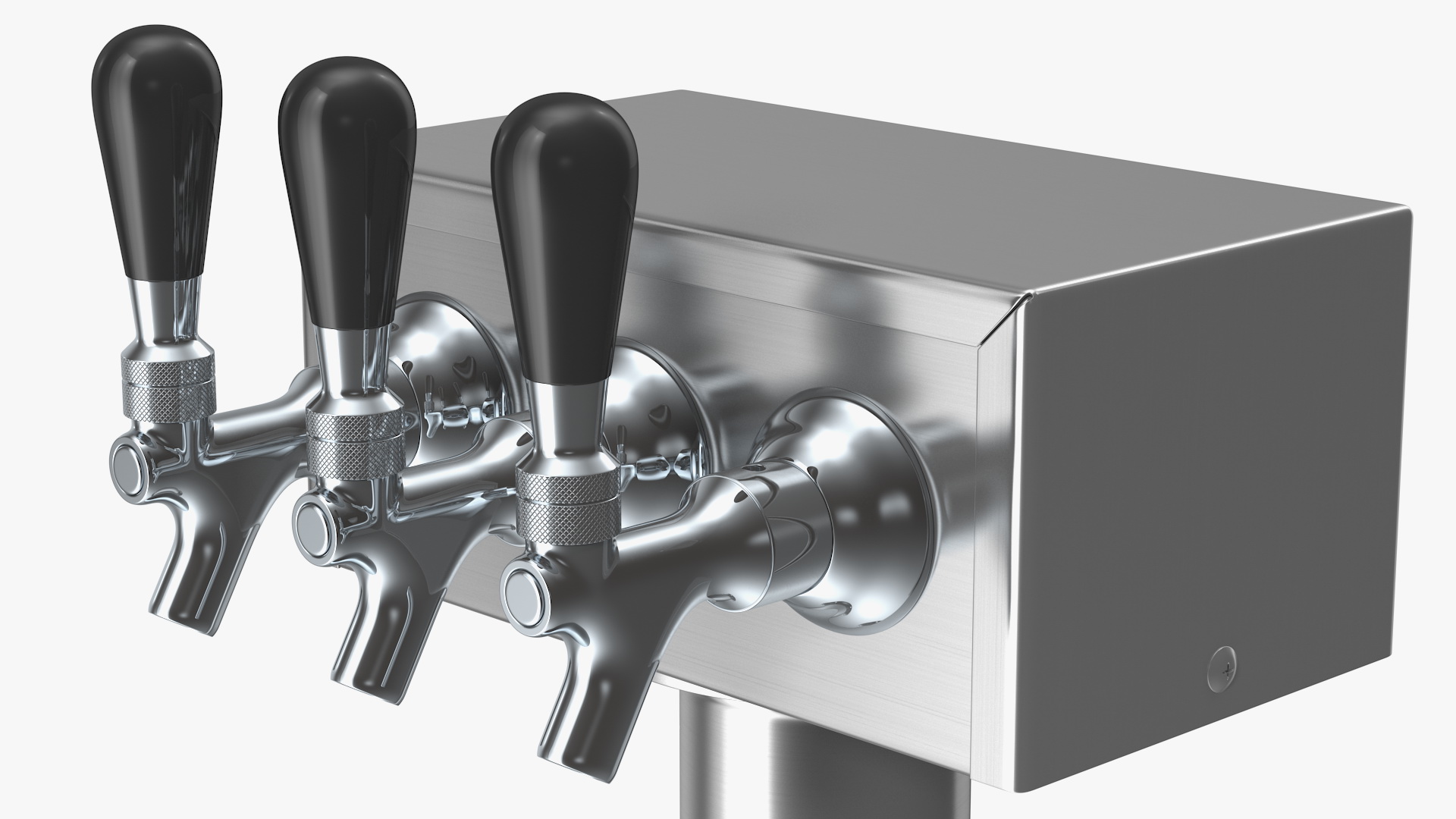 Triple Faucet Beer Tower 3D model