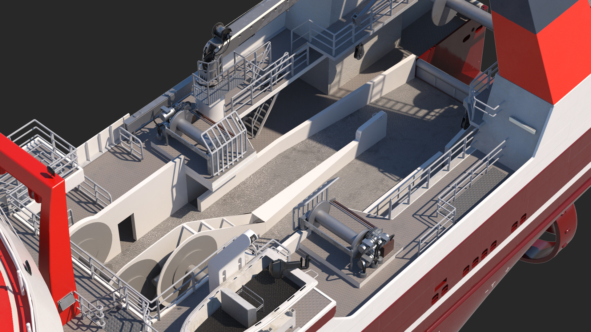Trawler Fishing Vessel 3D