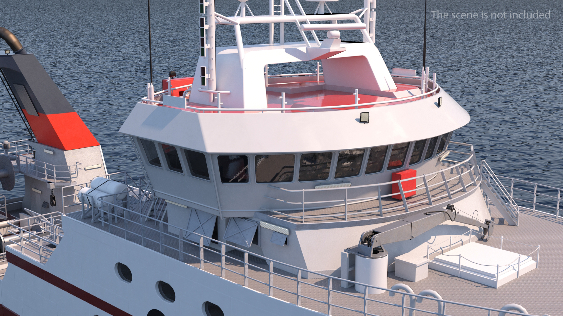 Trawler Fishing Vessel 3D