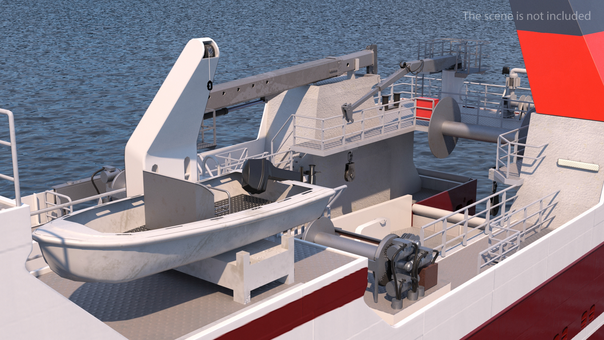 Trawler Fishing Vessel 3D