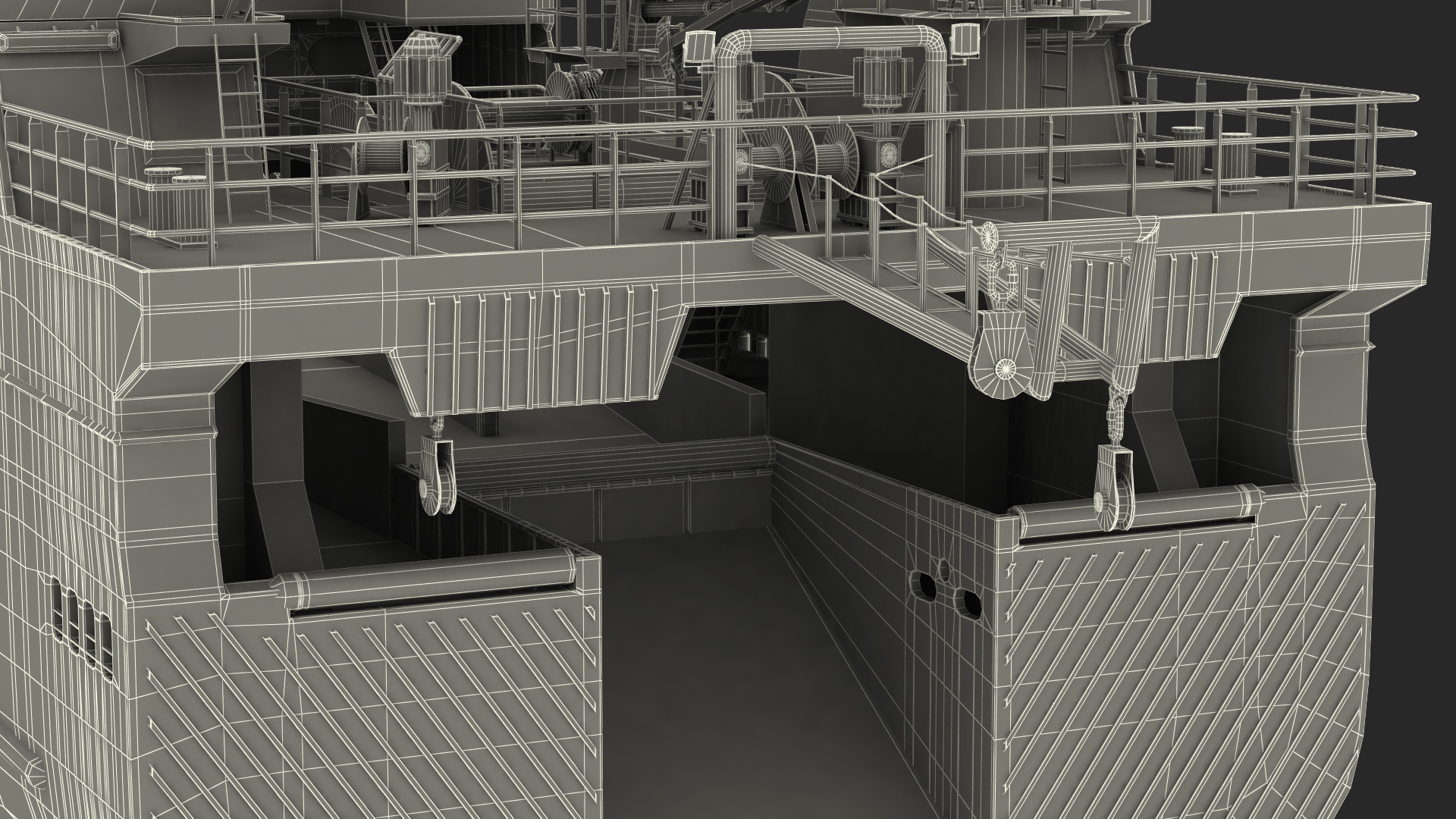 Trawler Fishing Vessel 3D