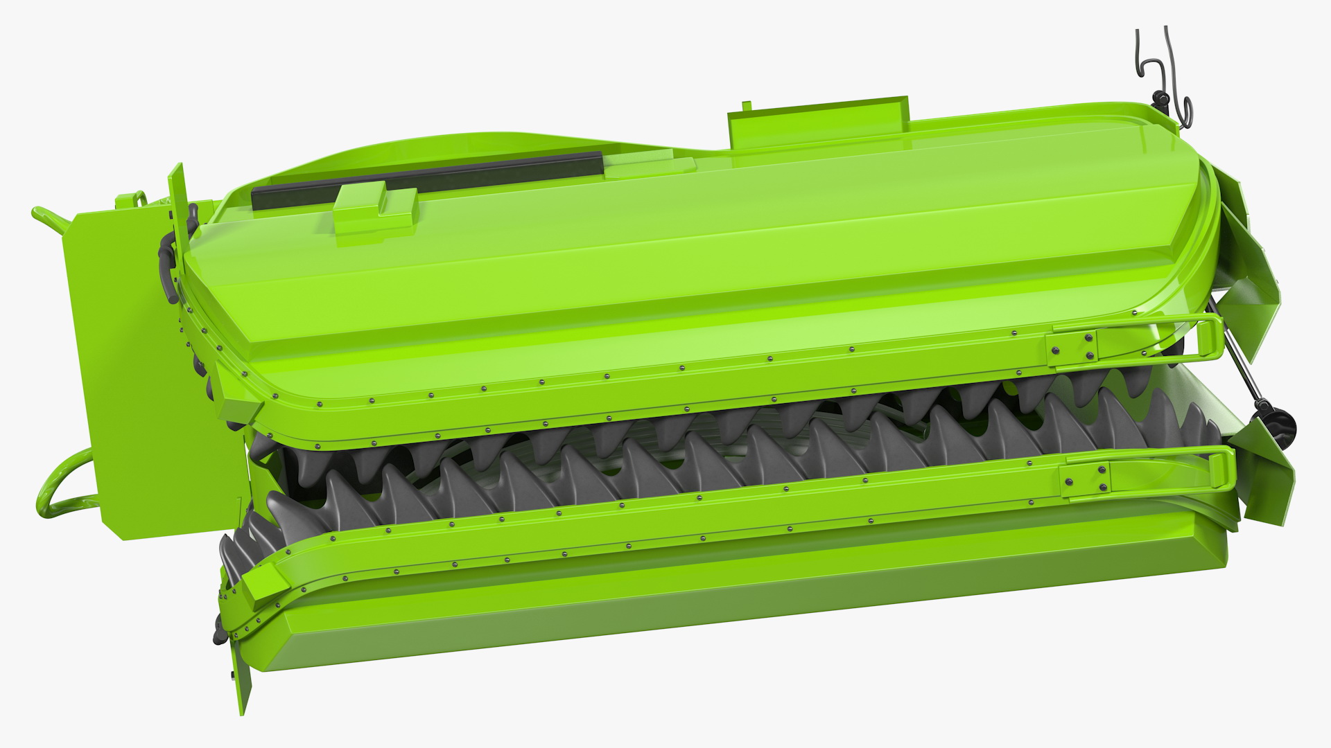 Grape Harvester Rigged 3D