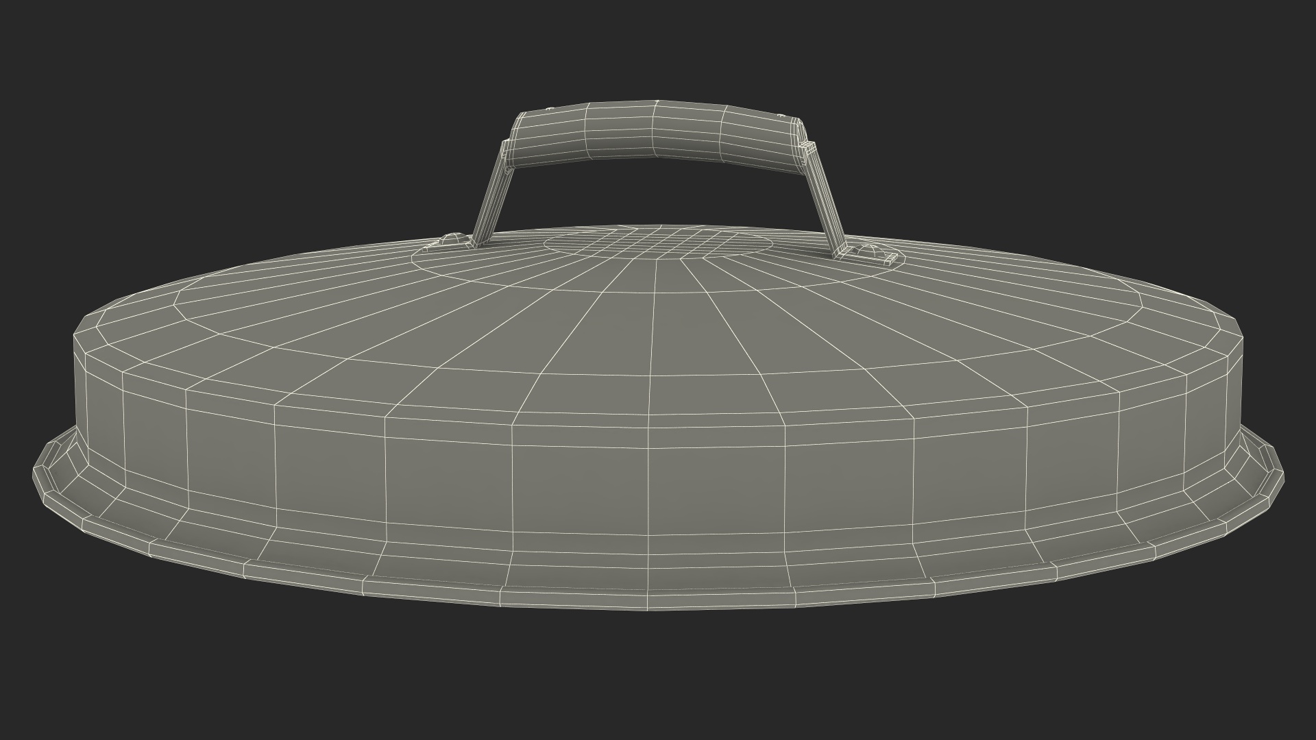 Stainless Steel Lid 3D model