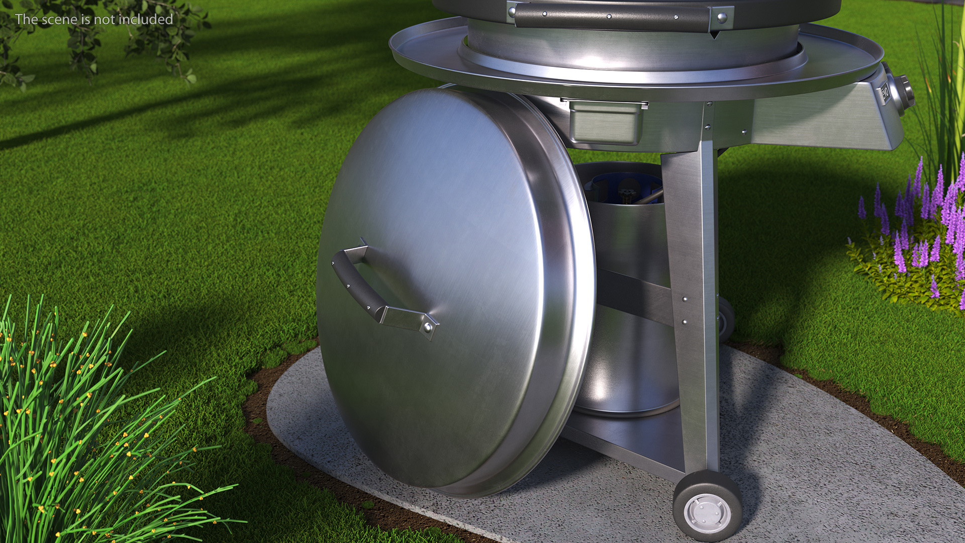 Stainless Steel Lid 3D model