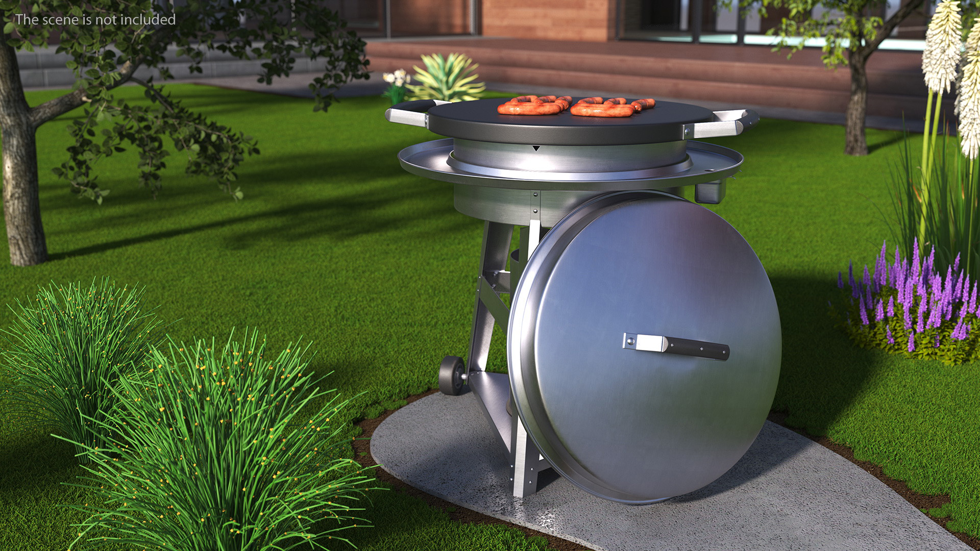 Stainless Steel Lid 3D model