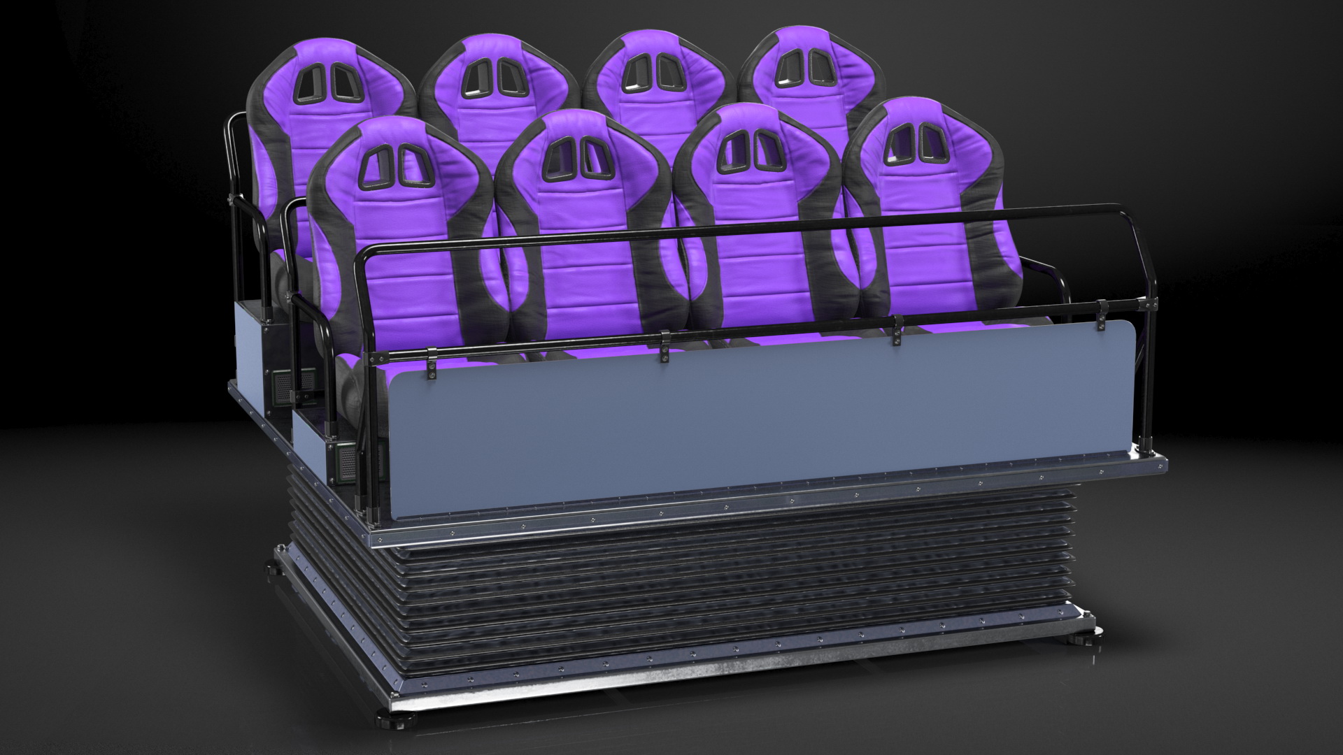 3D Dynamic Game Machine 9D model