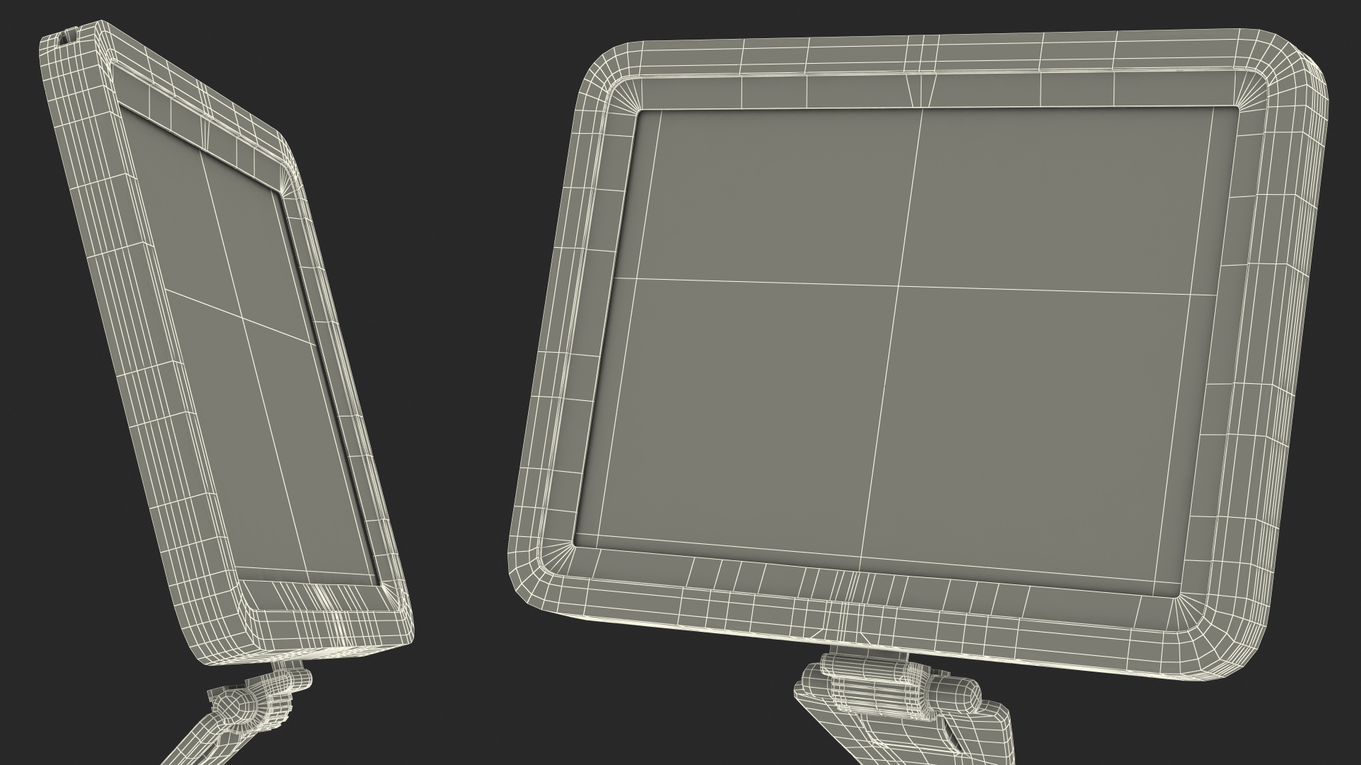 3D model Plastic Tag with Clip Red