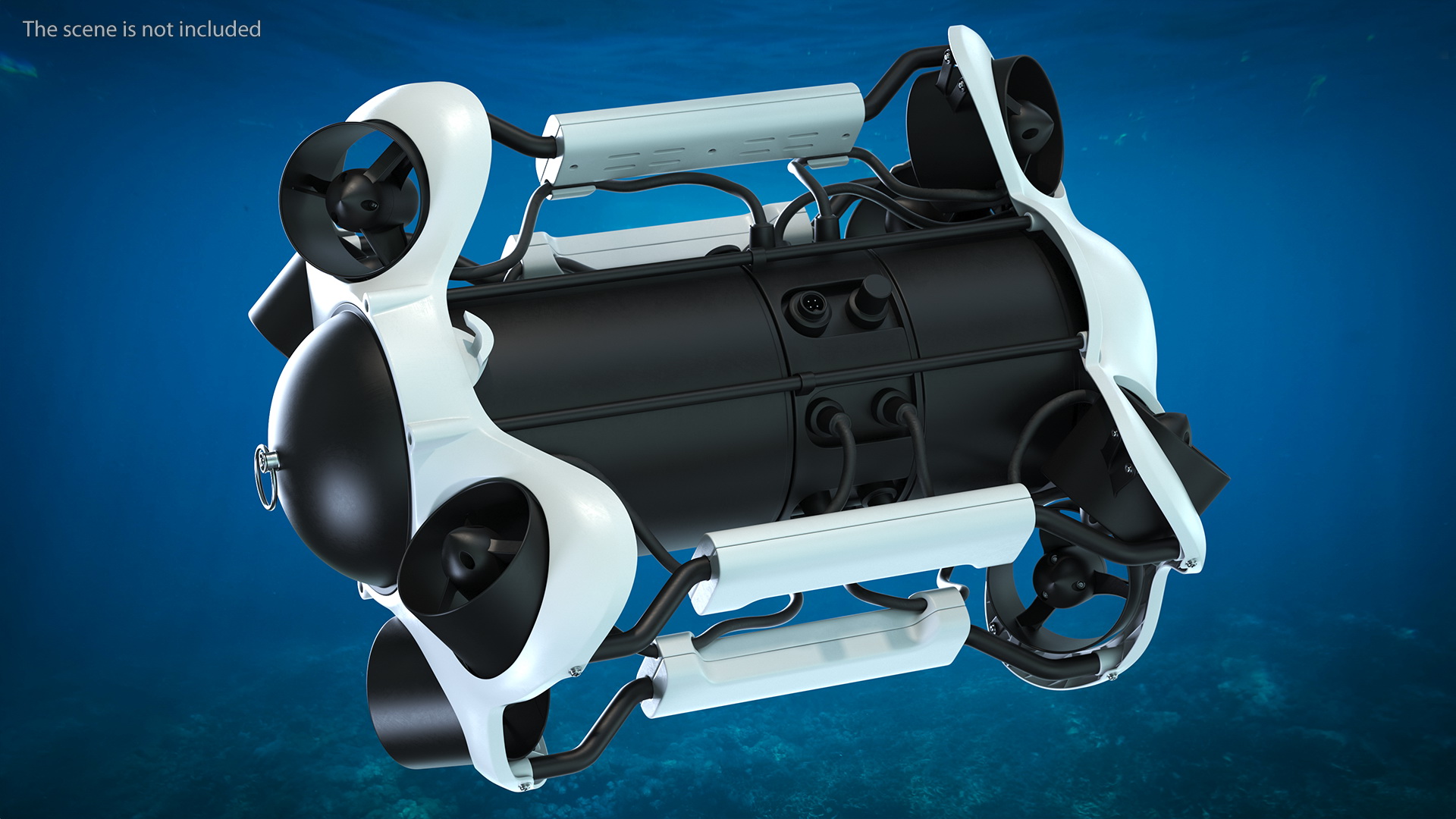 Professional Underwater Drone 3D model
