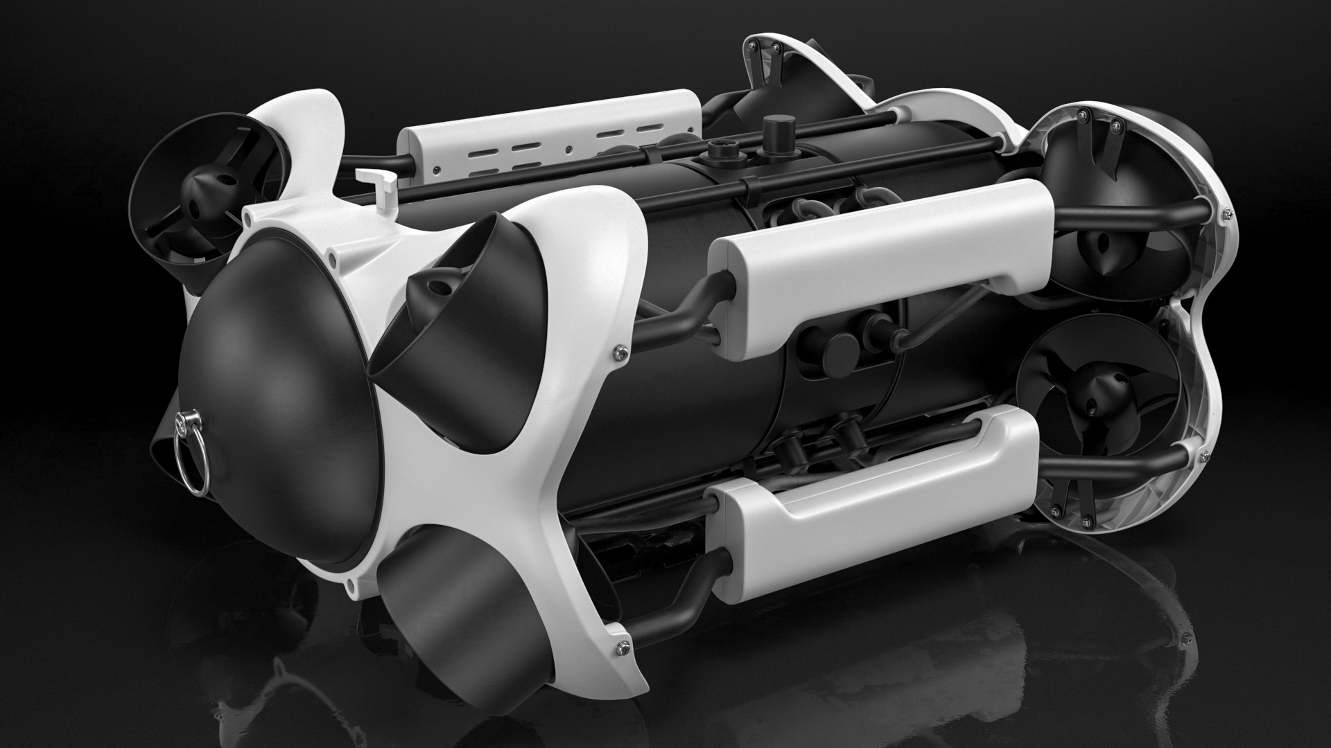 Professional Underwater Drone 3D model