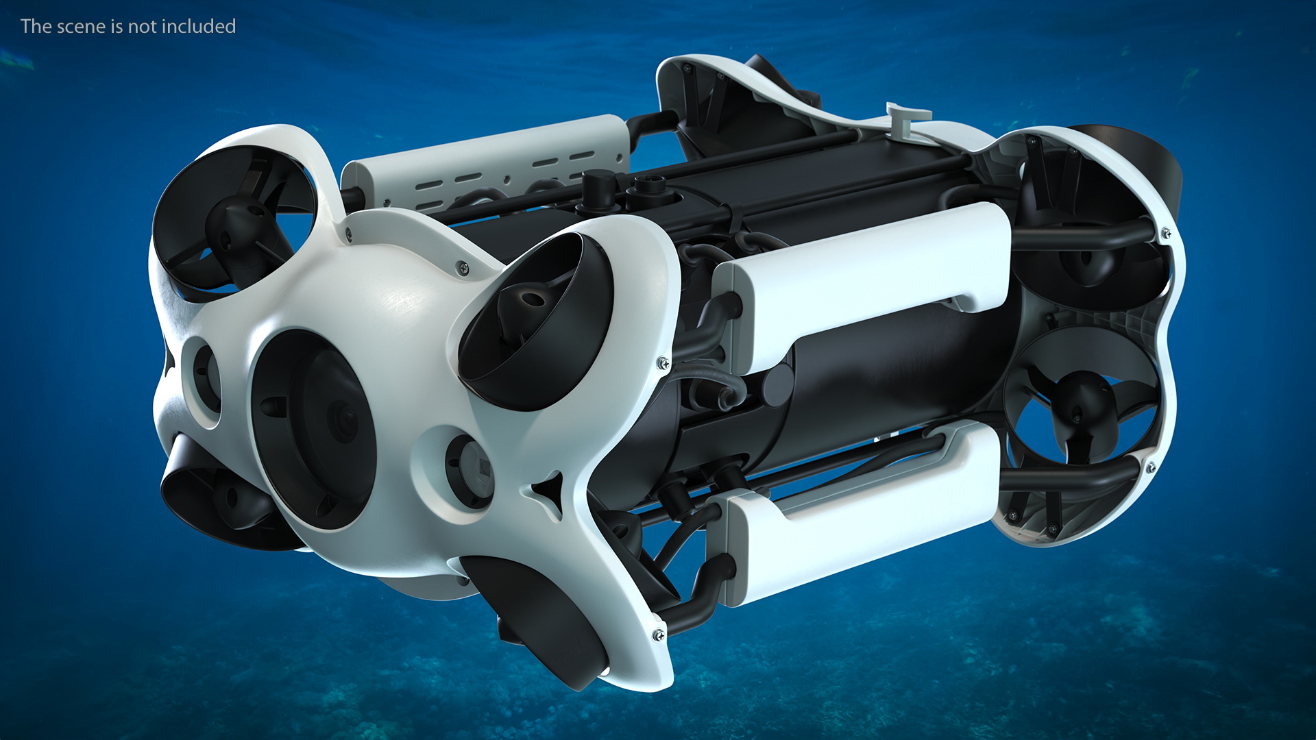 Professional Underwater Drone 3D model
