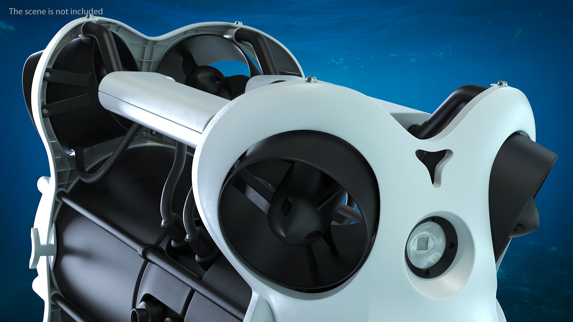 Professional Underwater Drone 3D model