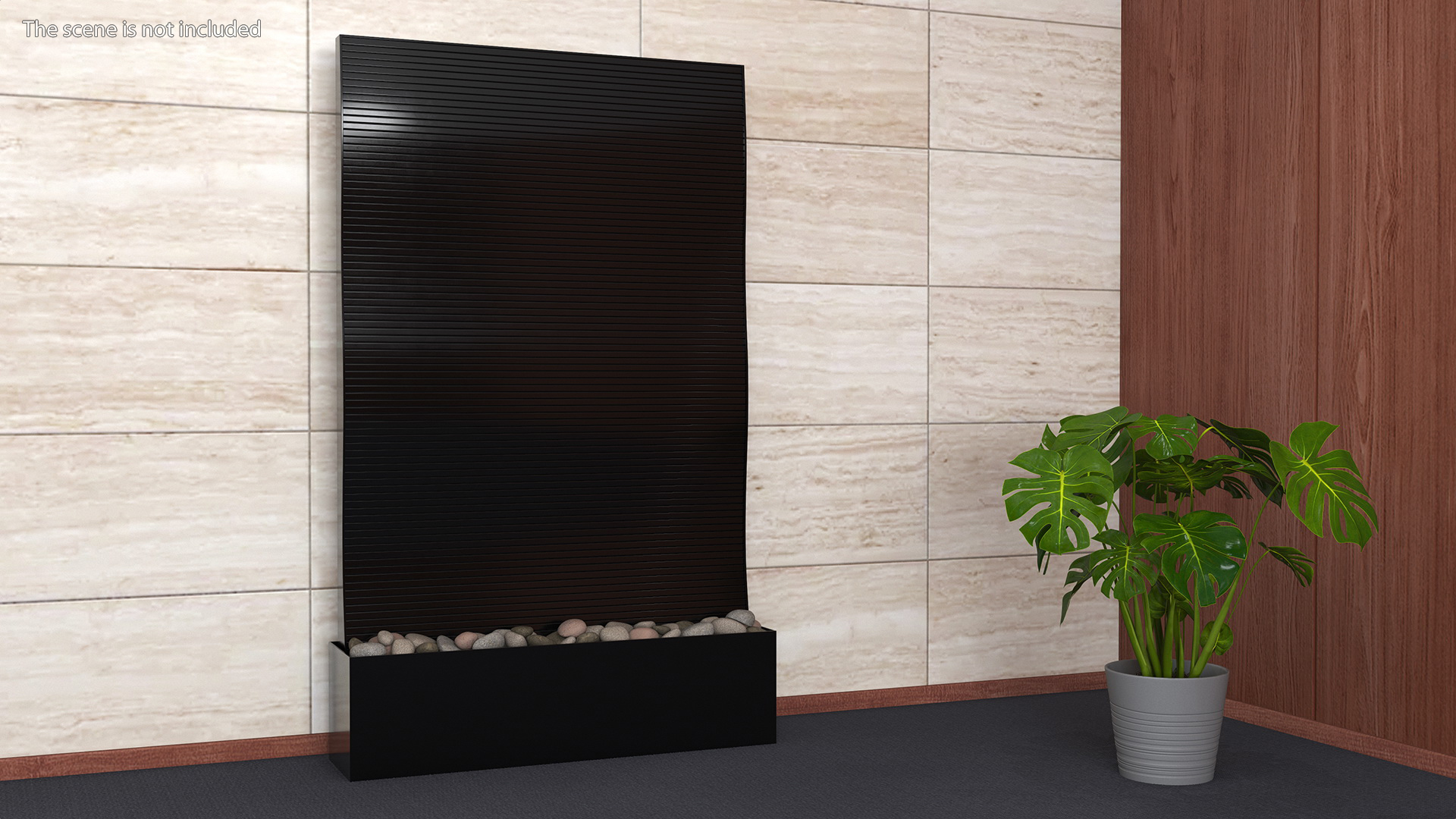 Wall Fountain Empty 3D model