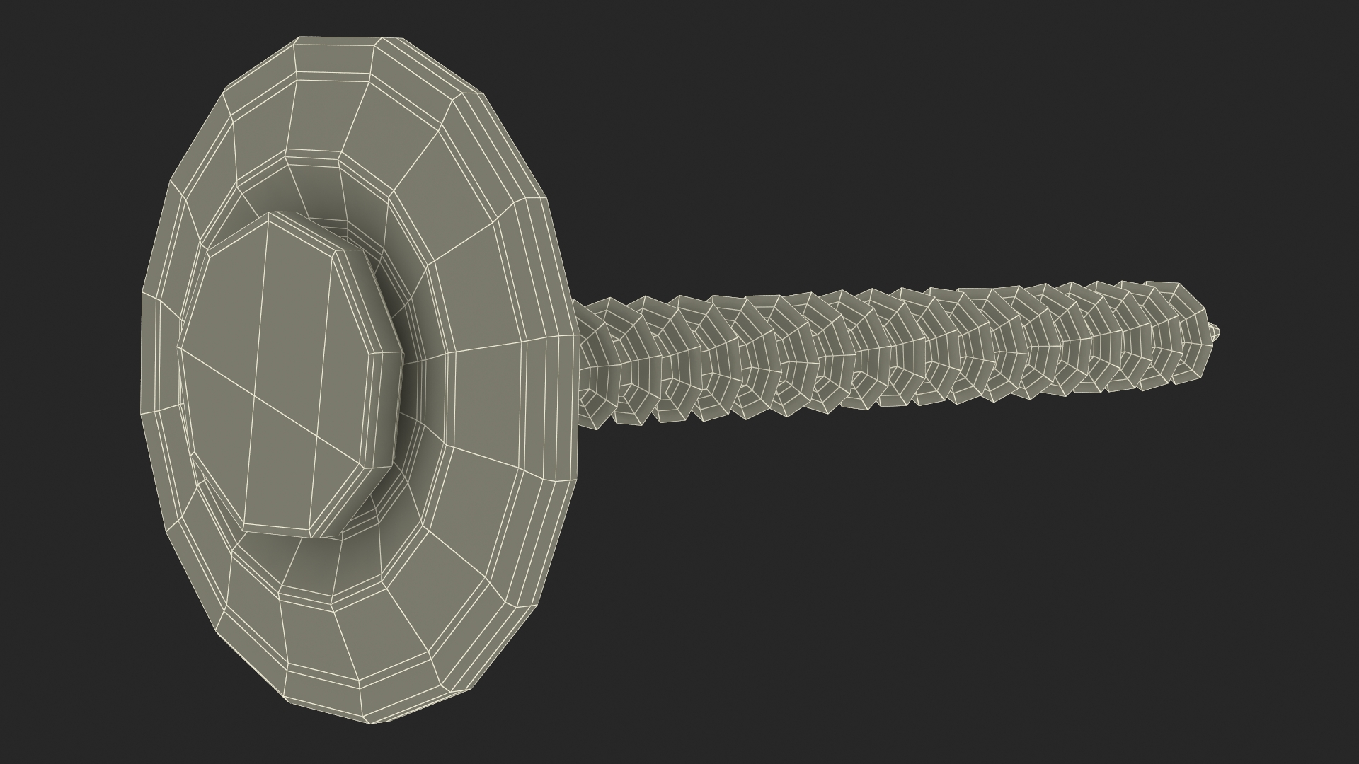 Cap Nails 3D model