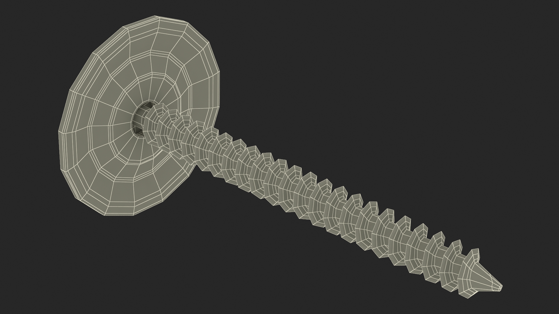 Cap Nails 3D model