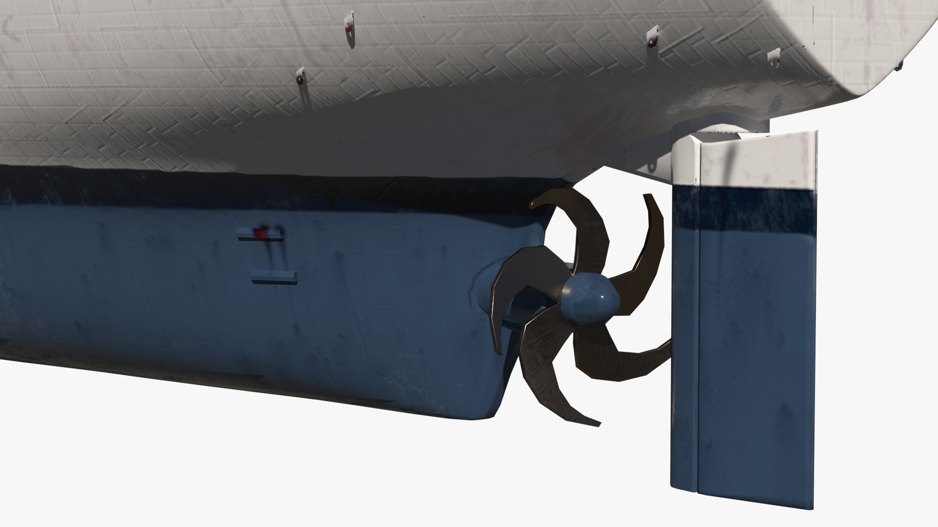 3D Hospital Ship model