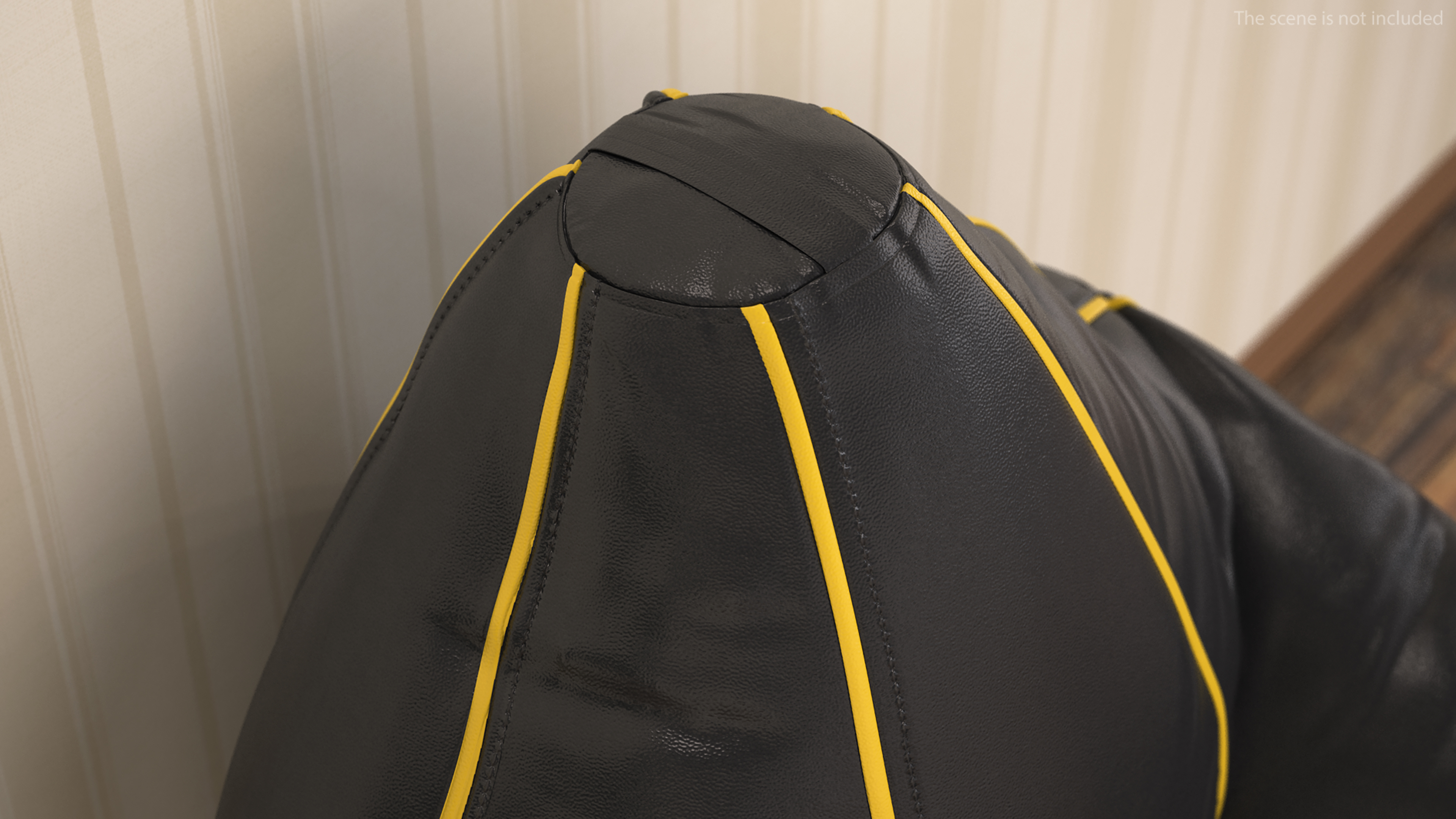 3D Sattva Black Sack-Chair model