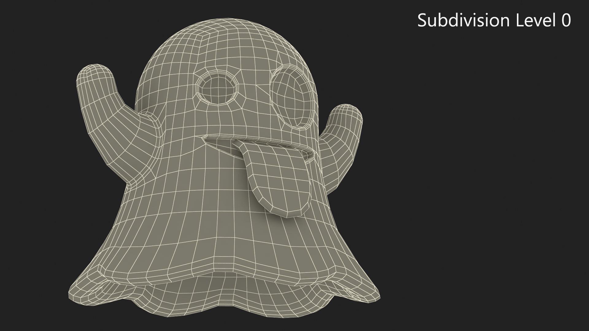 3D Emoji Ghost