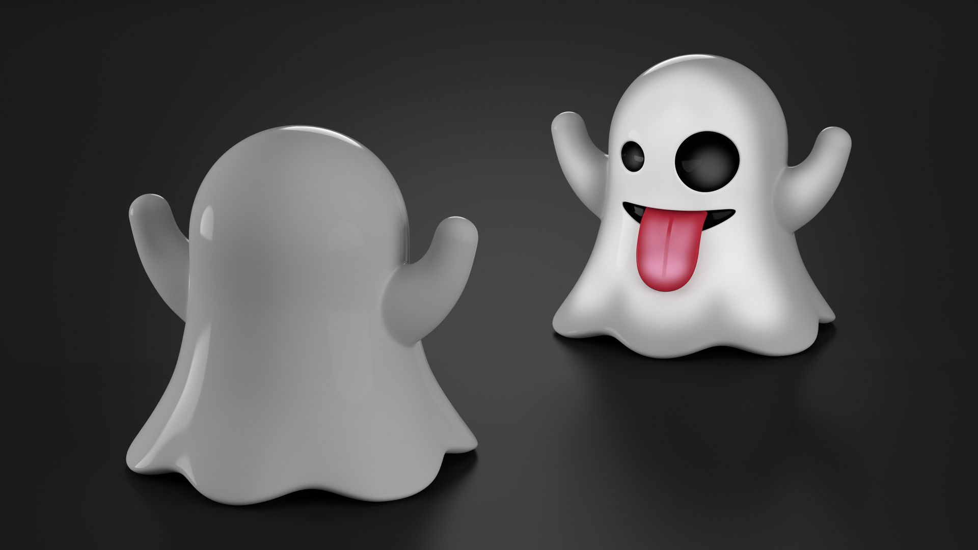 3D Emoji Ghost