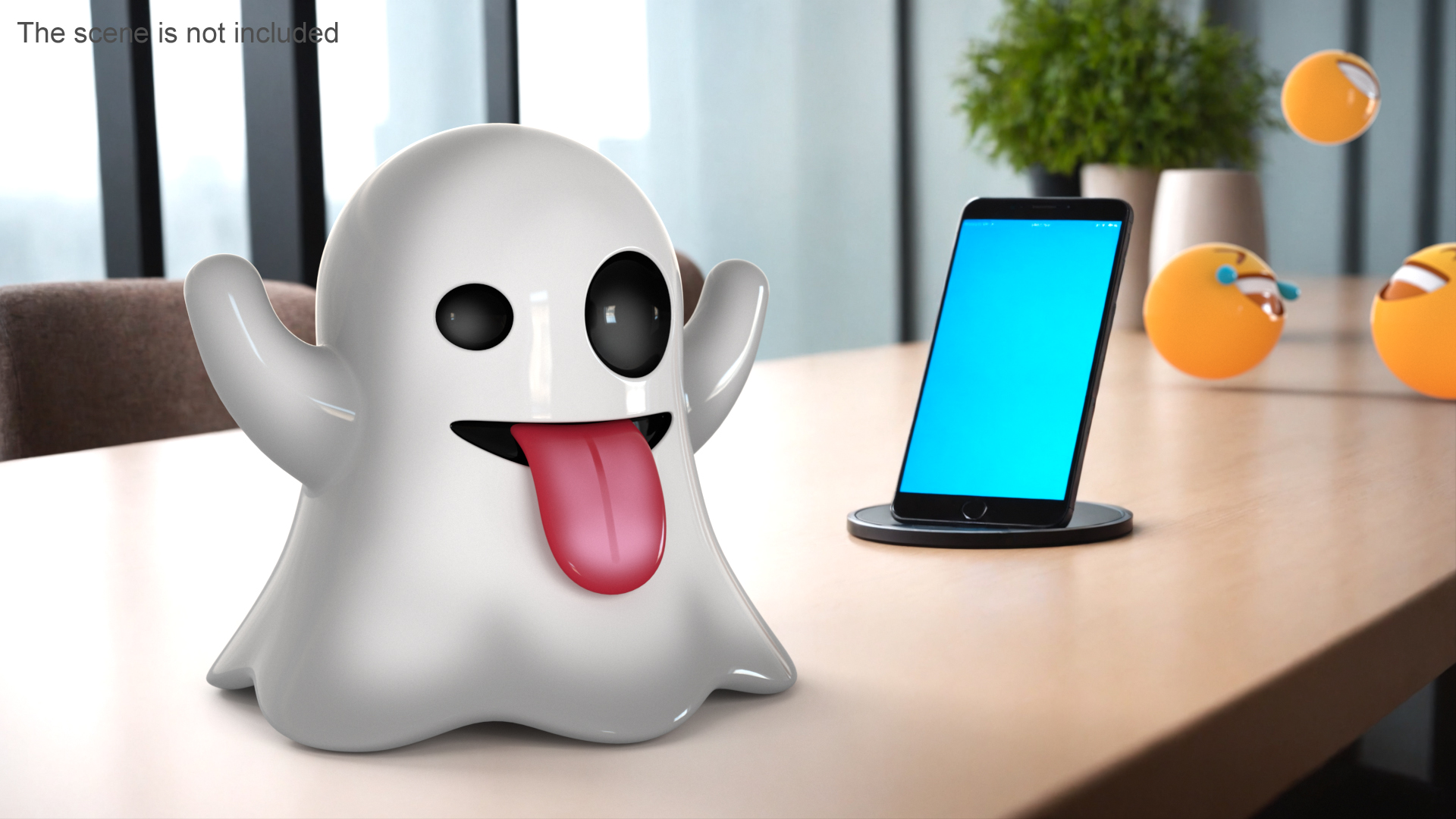 3D Emoji Ghost