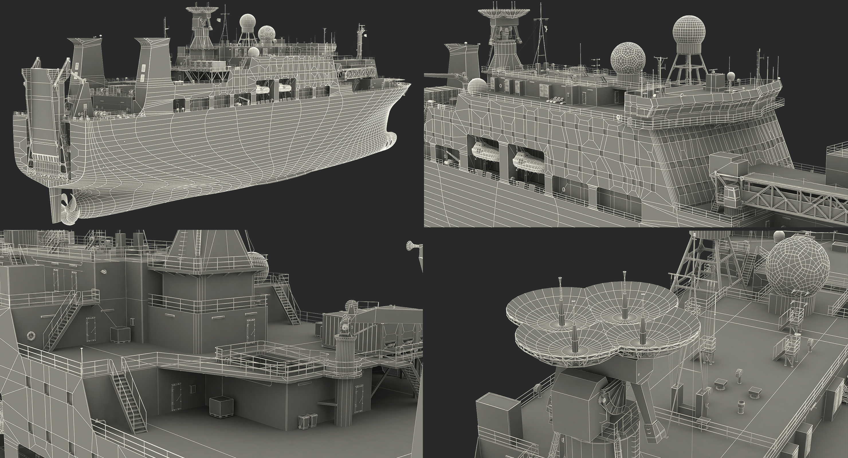 Command Ship Sea Launch Commander ACS 3D