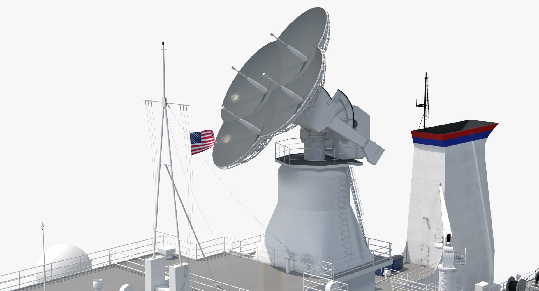 Command Ship Sea Launch Commander ACS 3D