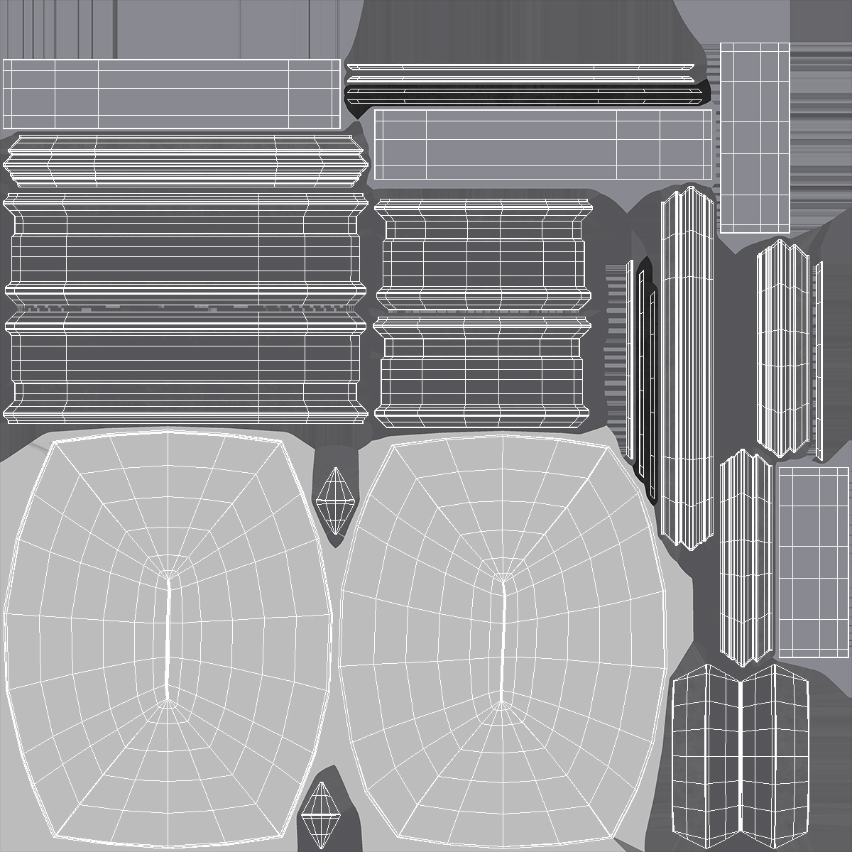 3D Pyramid Rooftop Skylight Window