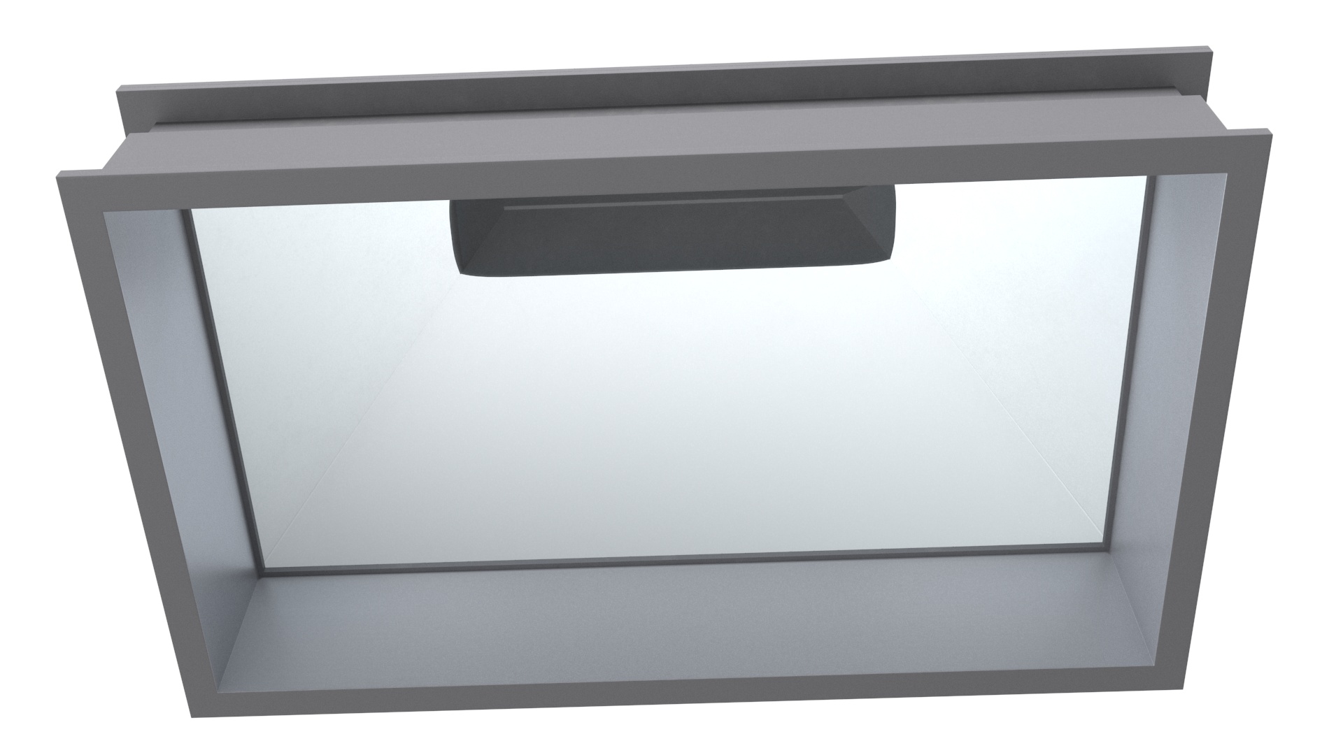 3D Pyramid Rooftop Skylight Window