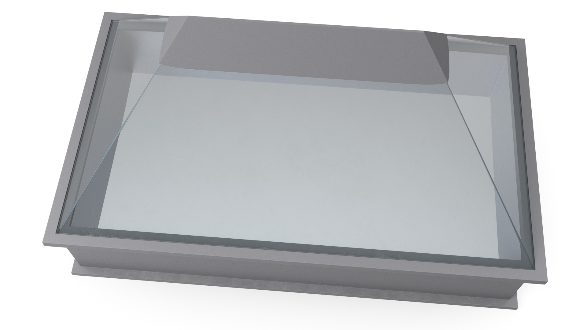 3D Pyramid Rooftop Skylight Window
