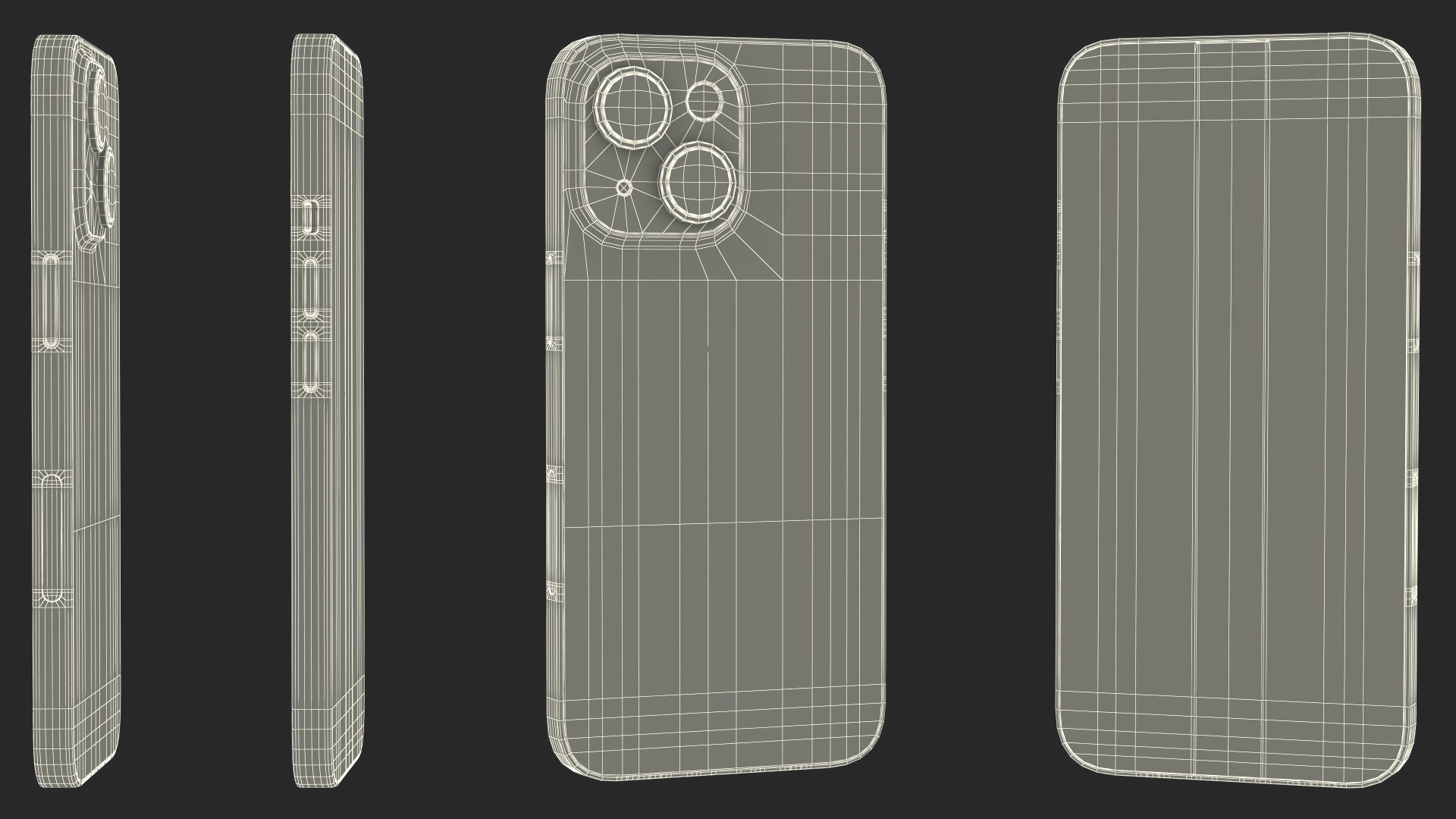 3D model IPhone 15 Black