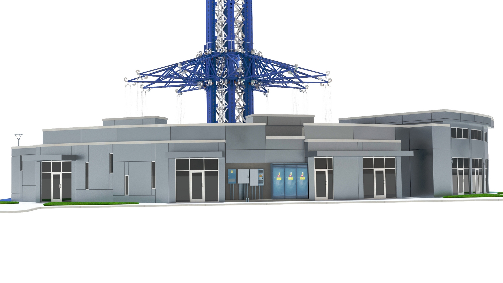 3D model Orlando StarFlyer Attraction Rigged