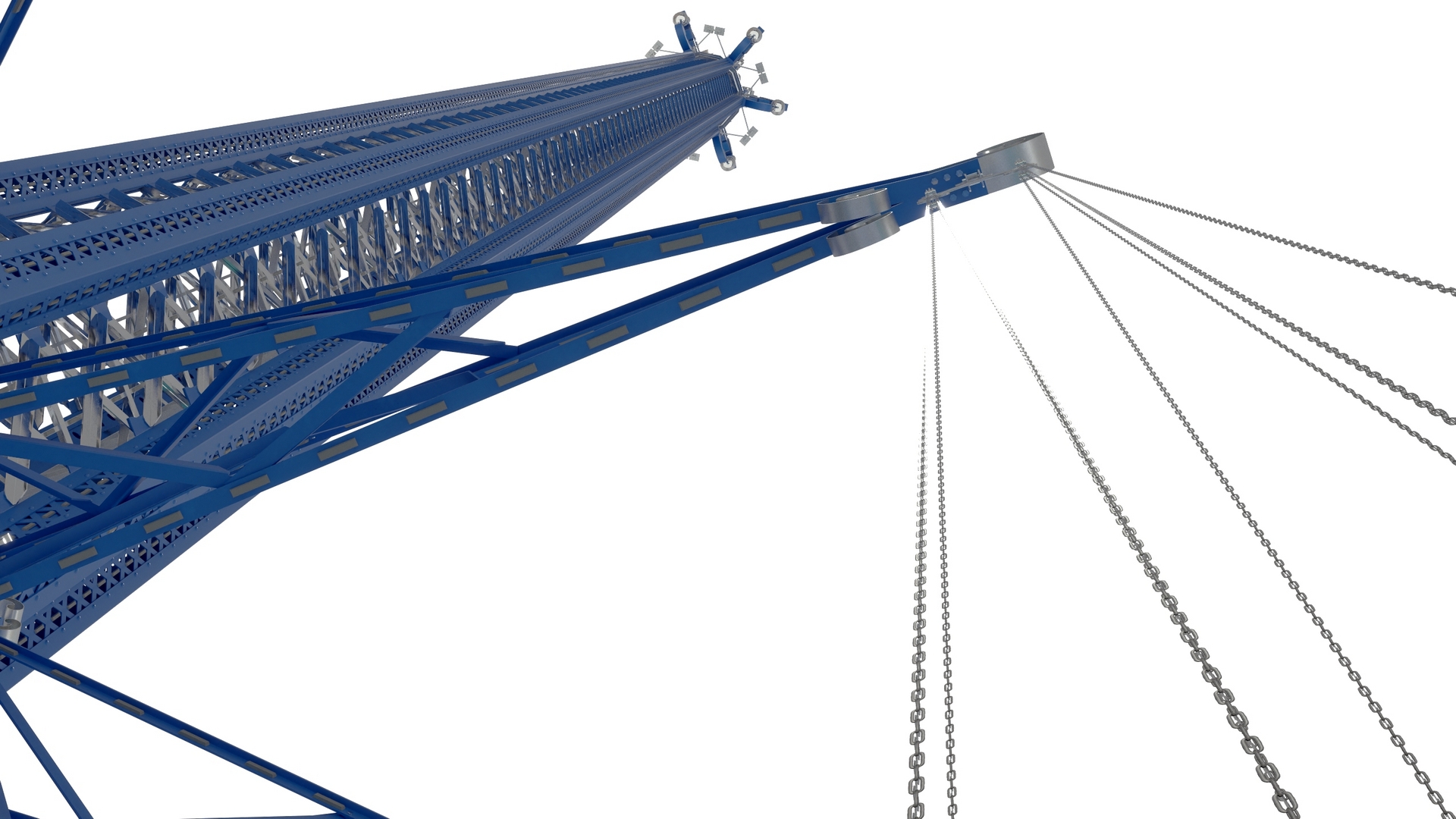 3D model Orlando StarFlyer Attraction Rigged