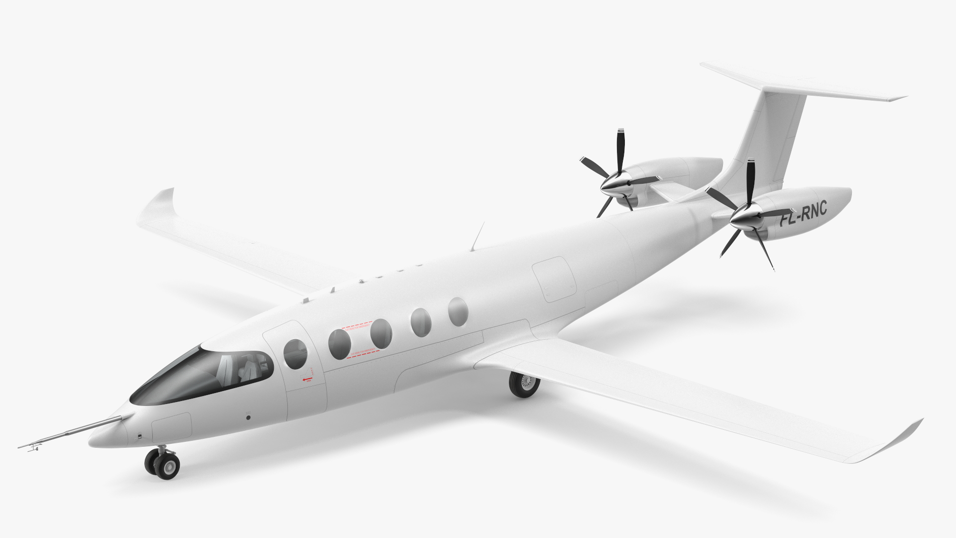Electric Aircraft 3D