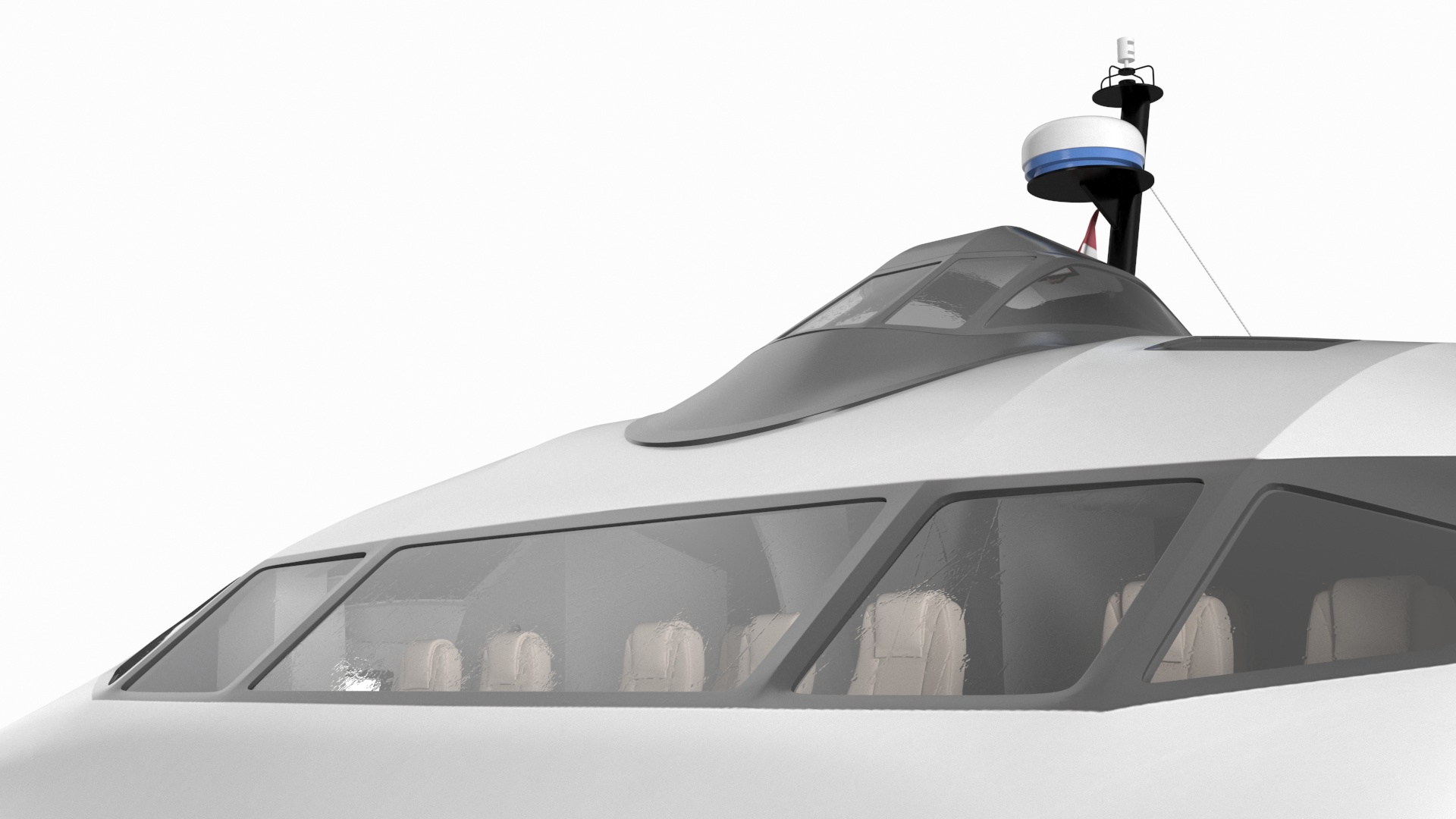 3D High Speed Catamaran Ferry