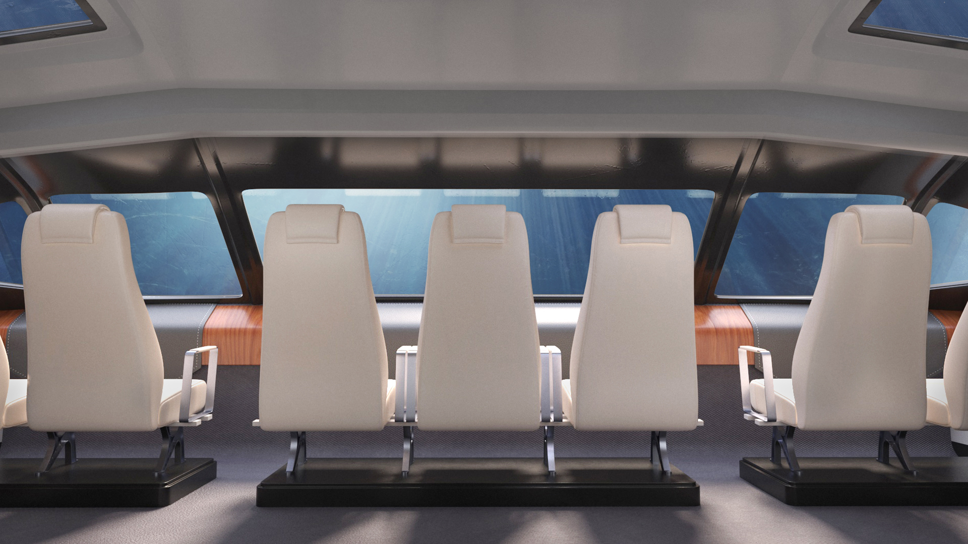 3D High Speed Catamaran Ferry