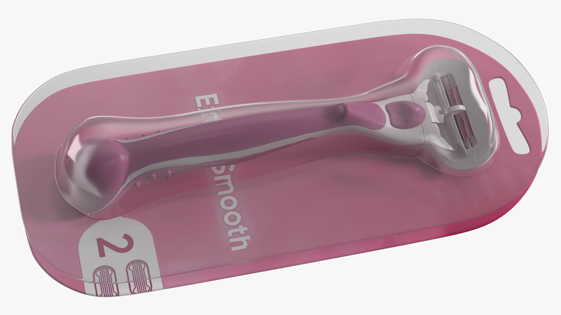 3D Razor for Women with Package model