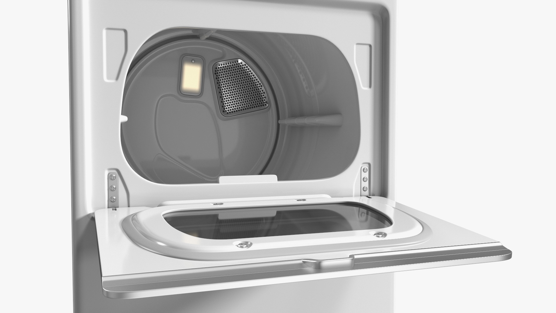 3D model Top Load Dryer Machine Maytag White