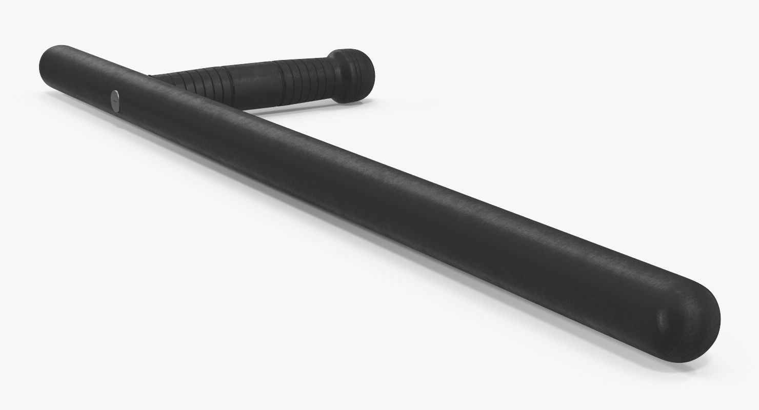 Police Side Handle Baton 3D model
