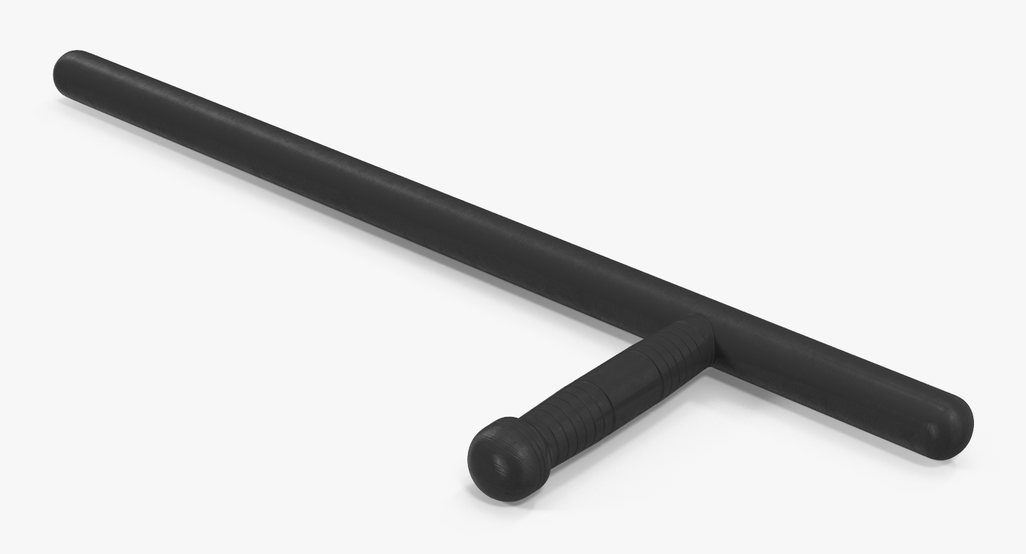Police Side Handle Baton 3D model