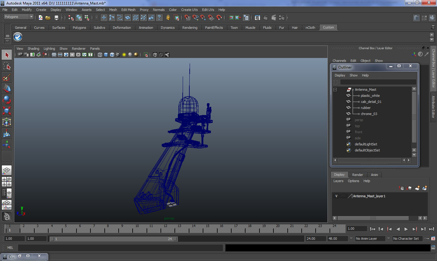 Antenna Mast 3D