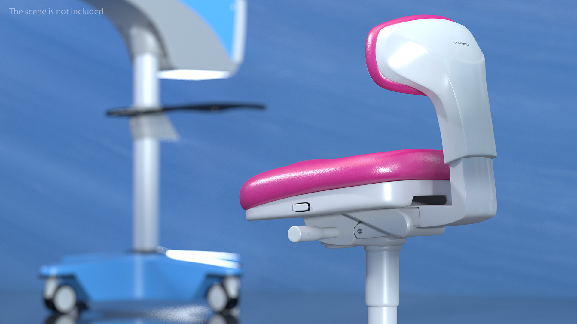 Planmeca Lumo Adjustable Dental Stool 3D