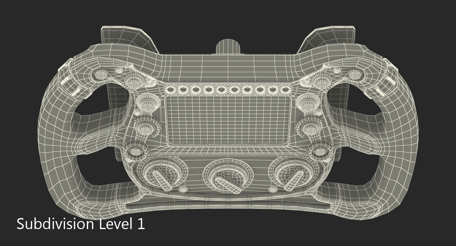 Formula E Steering Wheel 3D model