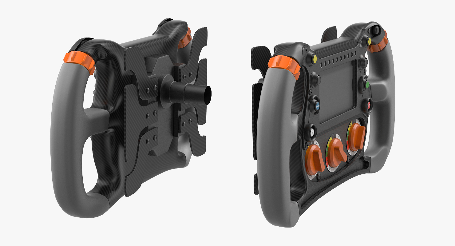 Formula E Steering Wheel 3D model