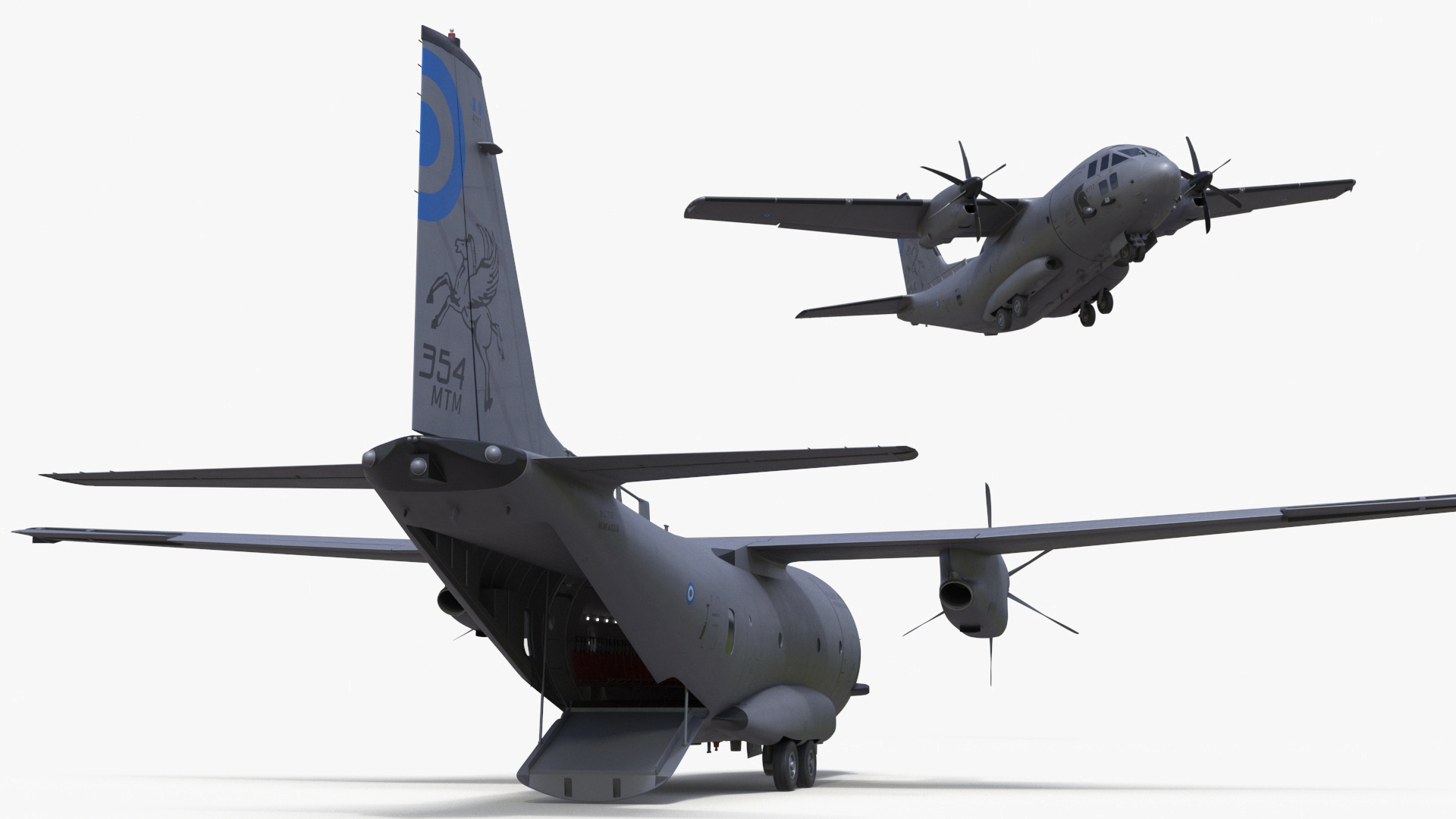 Alenia C-27J Spartan Greece 3D