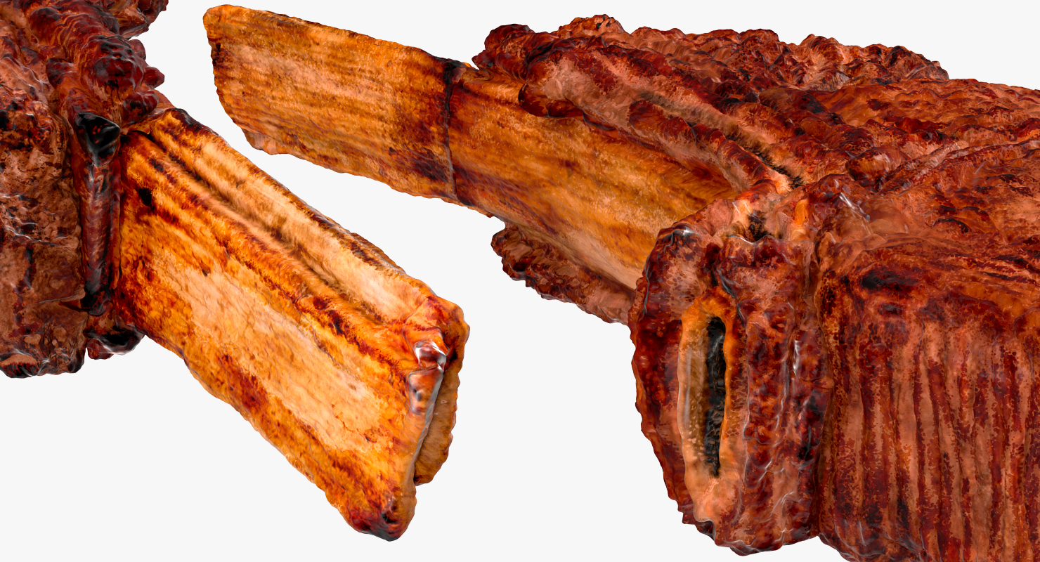 Grilled Lamb Chop 3D