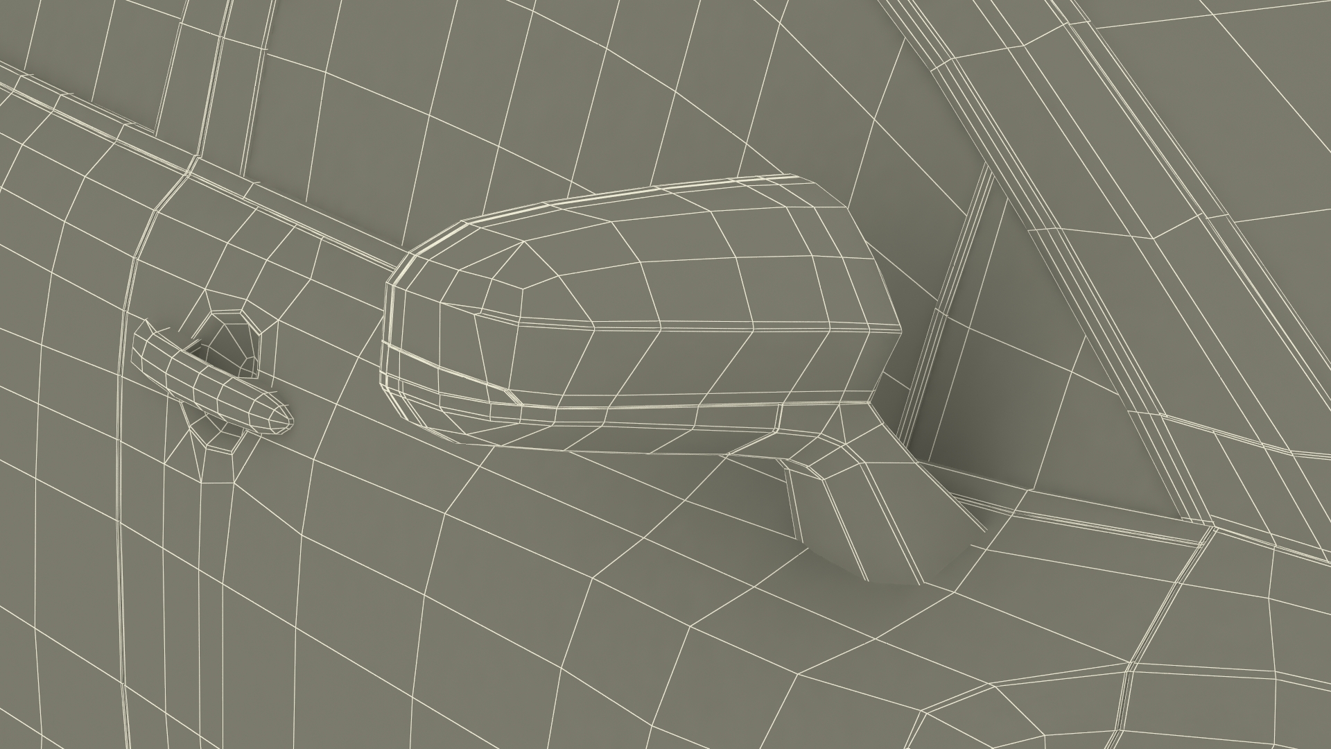 3D Vehicle Crossover Generic White Color Rigged for Maya model